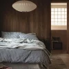Atlantic Pembroke Stripe Linen Blend Duvet Cover