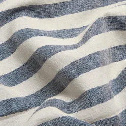 Atlantic Pembroke Stripe Linen Blend Duvet Cover
