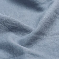 Dusk Blue Linen Blend Flat Sheet