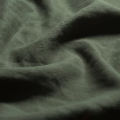 Fern Green 100% Linen Fitted Sheet