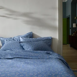 Iris Floral Cotton Pillowcases (Pair)