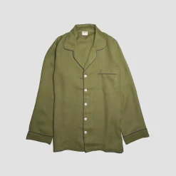 Men's Moss Linen Pajama Set