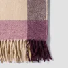 Moorland Border Wool Blanket