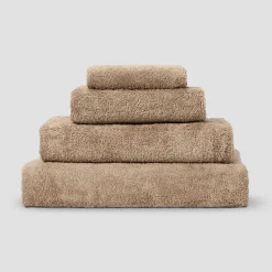 Mushroom Organic Cotton Towels