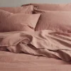 Warm Clay Linen Blend Pillowcase (Pair)
